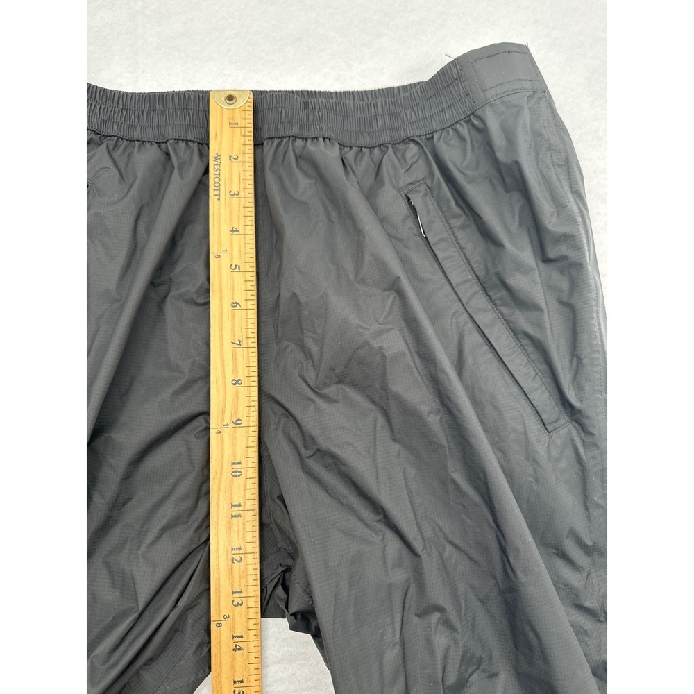 Marmot Precip Full Zip Rain Pants Mens Large L Black Waterproof Hiking B41260 - Picture 11 of 15